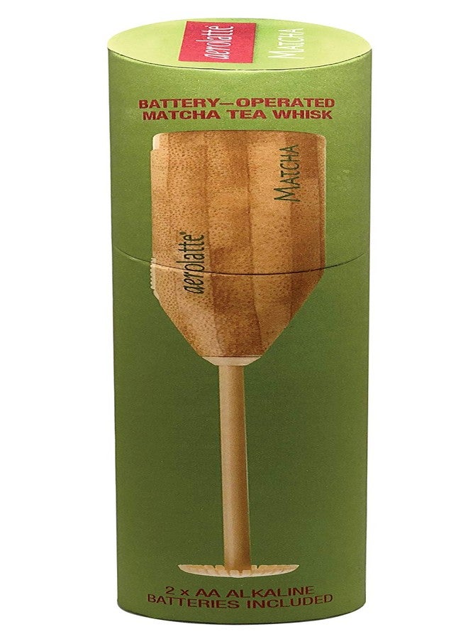 إيرولات جهاز إيرو لاتيه لتحضير شاي ماتشا ورغوة الحليب، لتحضير لاتيه ماتشا ناعم، خالٍ من مادة BPA، البطاريات مرفقة - Image 2